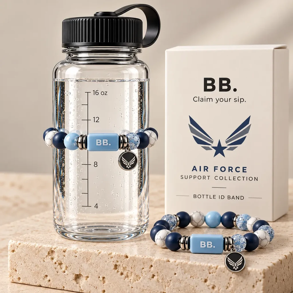 Air Force; Bottle Bracelets bottle band design visualization