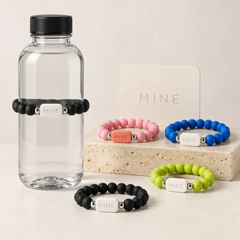 Core 4-pack — Choose four different styles from the Core palette; MINE. bottle band design visualization