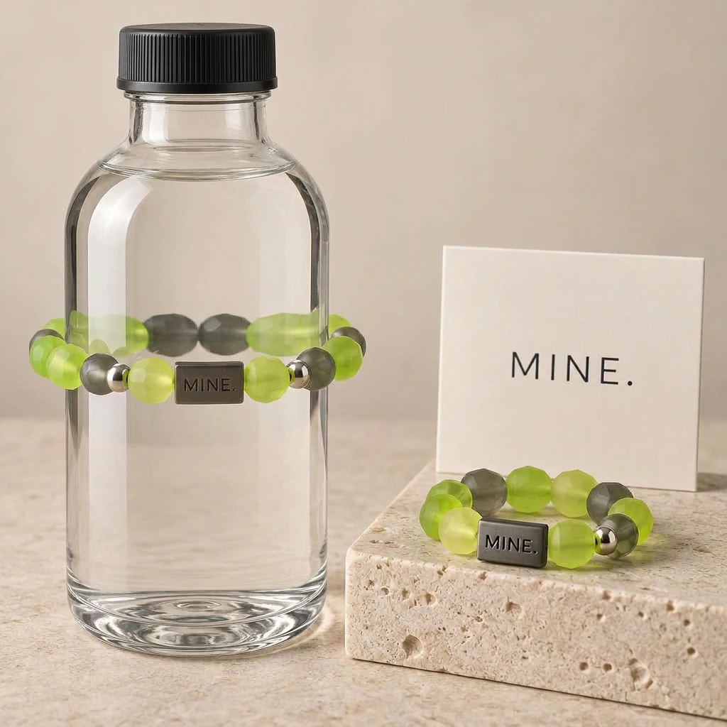 Limewire — Acid lime / Smoke; MINE. bottle band design visualization