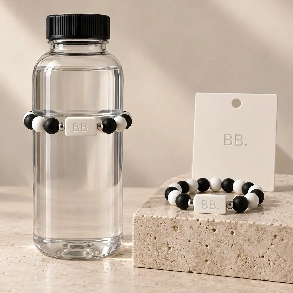 Checker; Bottle Bracelets bottle band design visualization