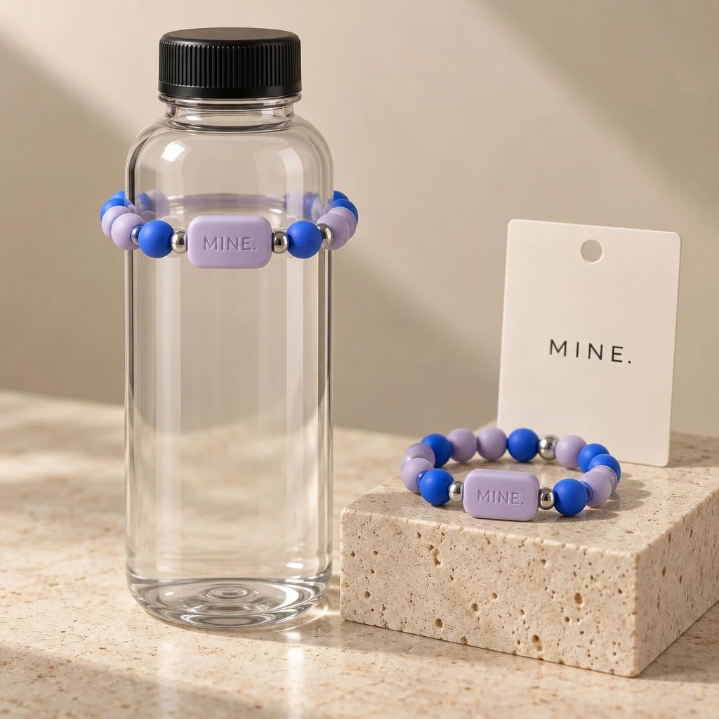 Cosmic; MINE. bottle band design visualization