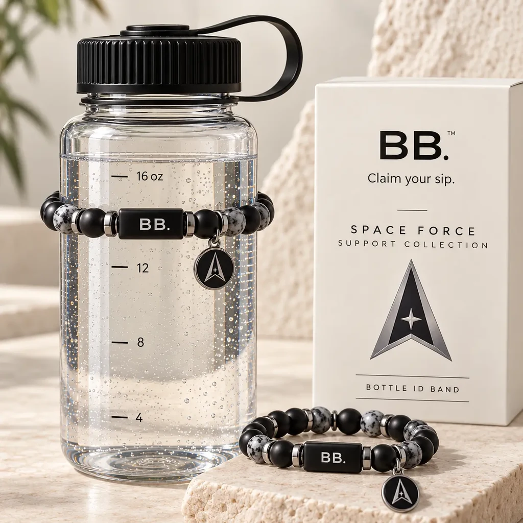 Space Force; Bottle Bracelets bottle band design visualization
